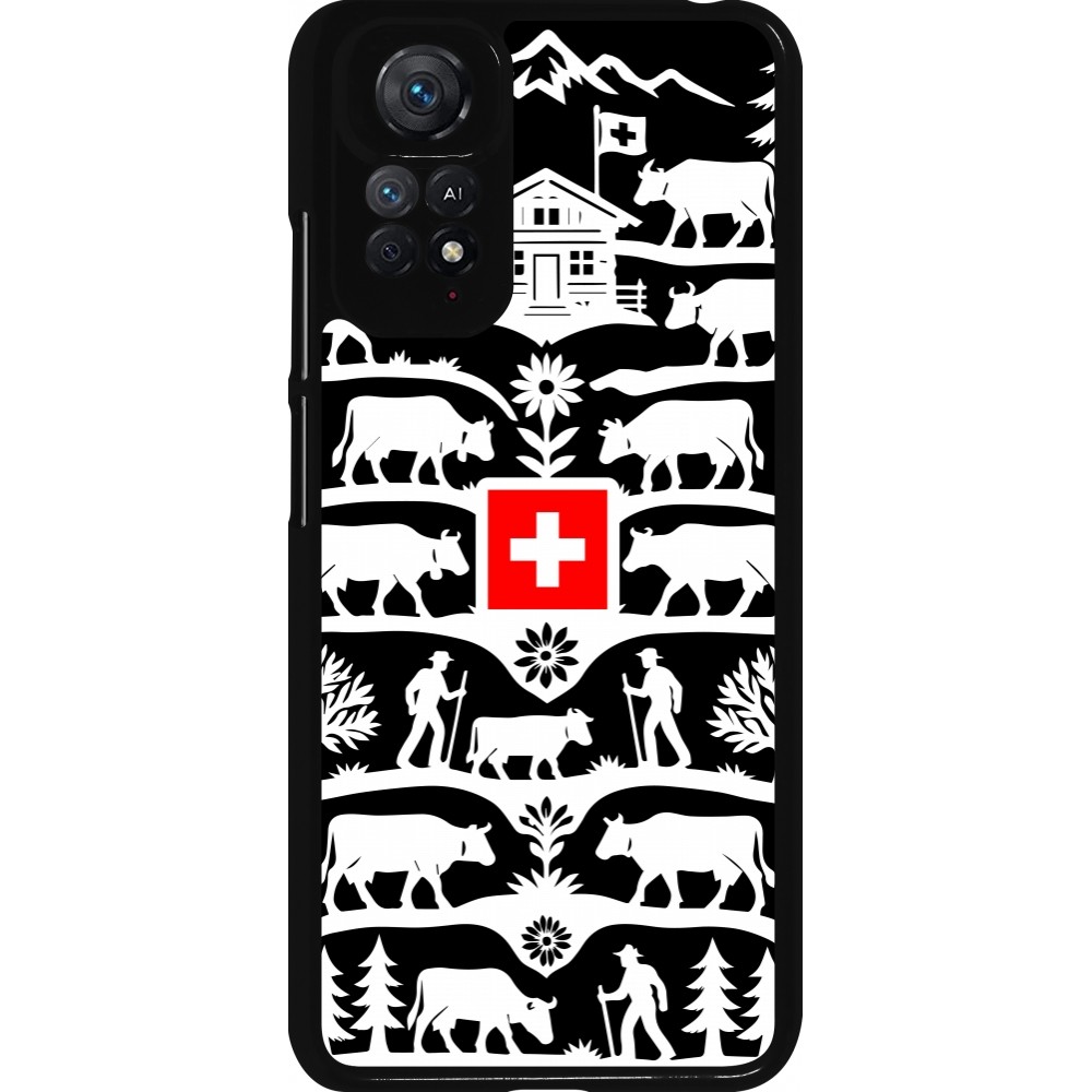 Xiaomi Redmi Note 11 / 11S Case Hülle - Poya Schweiz 3 schwarz