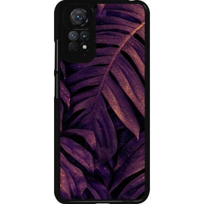Xiaomi Redmi Note 11 / 11S Case Hülle - Purple Light Leaves