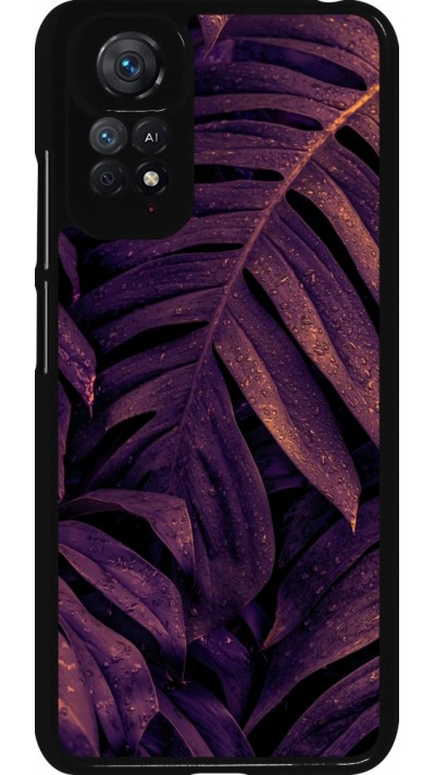 Coque Xiaomi Redmi Note 11 / 11S - Purple Light Leaves