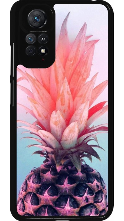 Xiaomi Redmi Note 11 / 11S Case Hülle - Purple Pink Pineapple