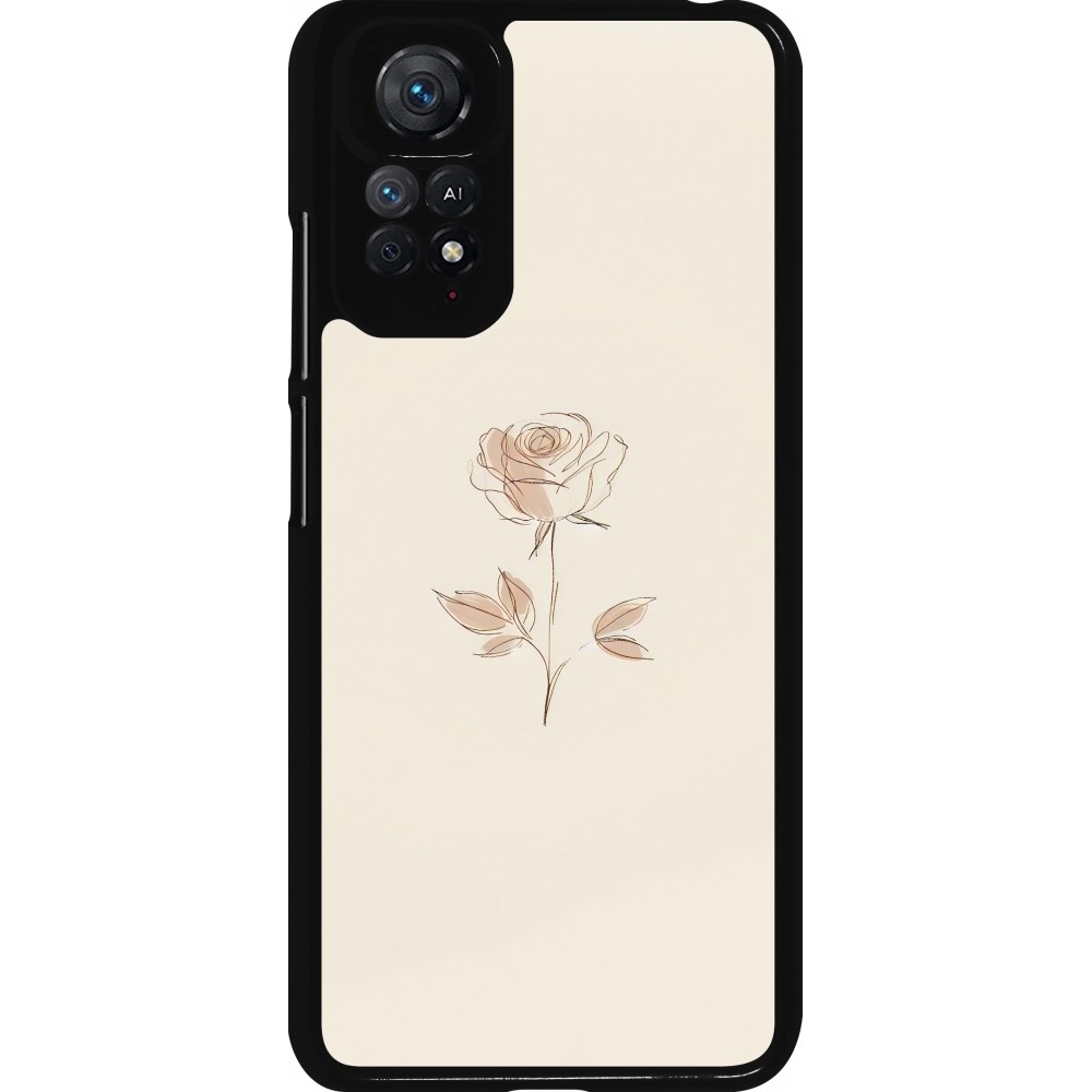 Xiaomi Redmi Note 11 / 11S Case Hülle - Rosa Sand Minimalistisch