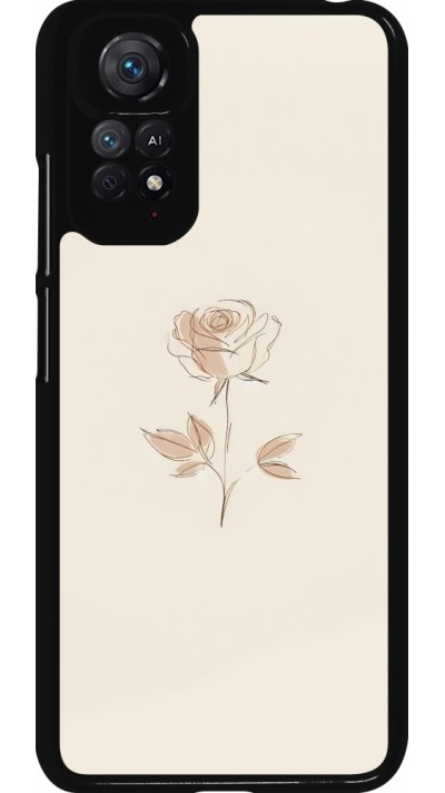 Xiaomi Redmi Note 11 / 11S Case Hülle - Rosa Sand Minimalistisch