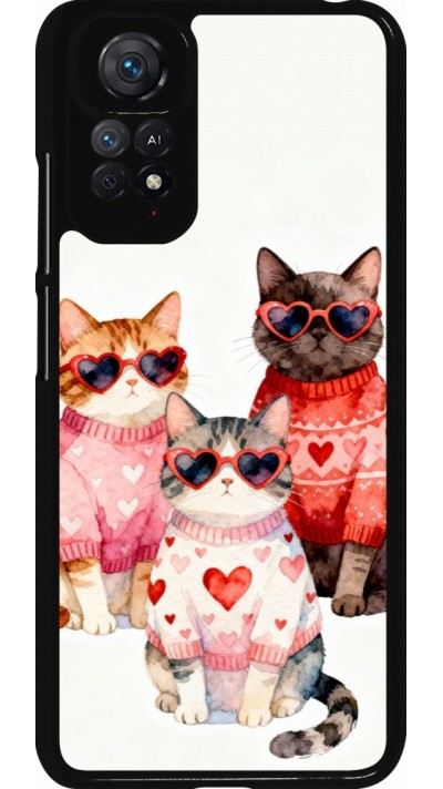 Coque Xiaomi Redmi Note 11 / 11S - Saint Valentines Day 26 Cat Love