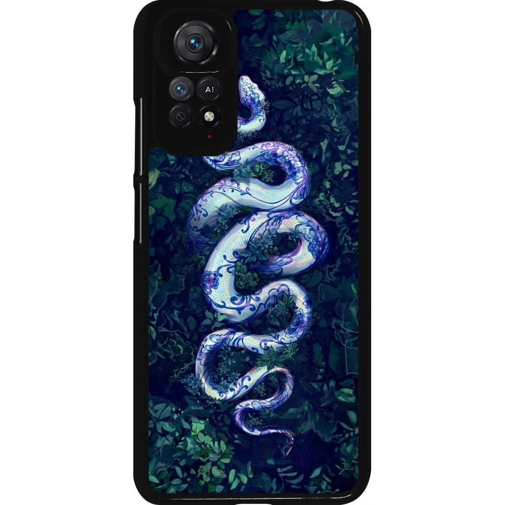 Xiaomi Redmi Note 11 / 11S Case Hülle - Snake Blue Anaconda
