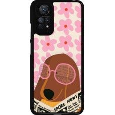 Coque Xiaomi Redmi Note 11 / 11S - Dog with newspaper Spring 2026
