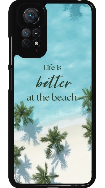 Coque Xiaomi Redmi Note 11 / 11S - Summer 2025 Life is better at the beach