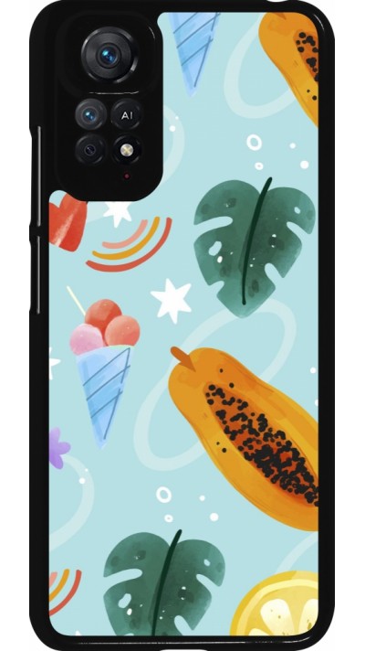 Coque Xiaomi Redmi Note 11 / 11S - Summer 2025 Pattern papaya