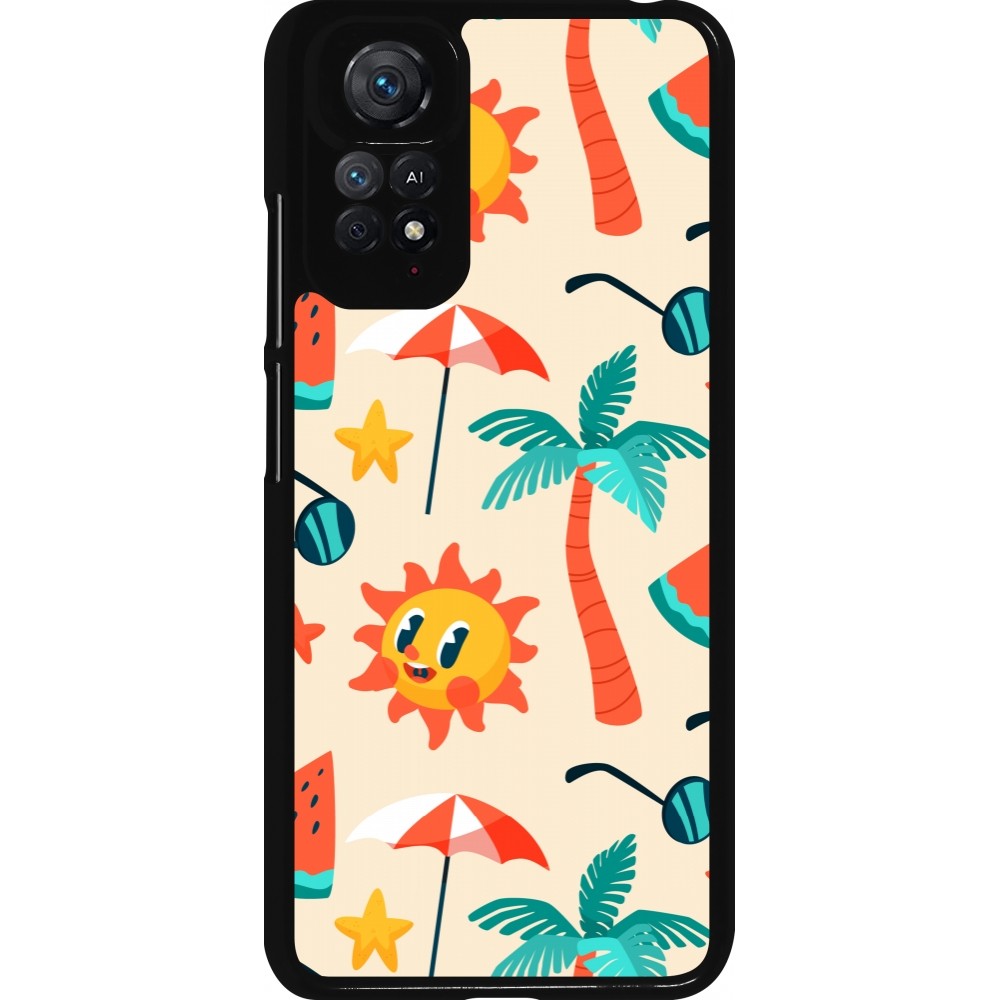 Xiaomi Redmi Note 11 / 11S Case Hülle - Summer 2025 Pattern soleil