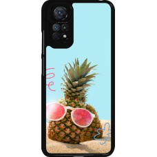 Coque Xiaomi Redmi Note 11 / 11S - Pineapple with glasses Summer 2026