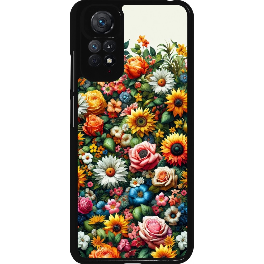 Xiaomi Redmi Note 11 / 11S Case Hülle - Sommer Blumenmuster