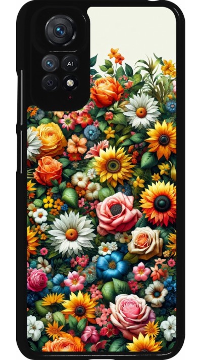 Xiaomi Redmi Note 11 / 11S Case Hülle - Sommer Blumenmuster