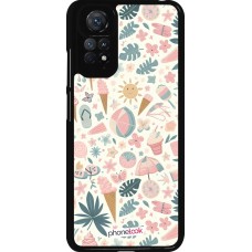 Xiaomi Redmi Note 11 / 11S Case Hülle - Sommer Pink Muster