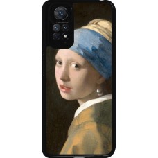 Coque Xiaomi Redmi Note 11 / 11S - Tableau art - La Jeune fille à la perle - Johannes Vermeer