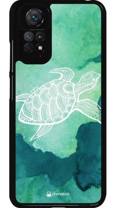 Coque Xiaomi Redmi Note 11 / 11S - Turtle Aztec Watercolor