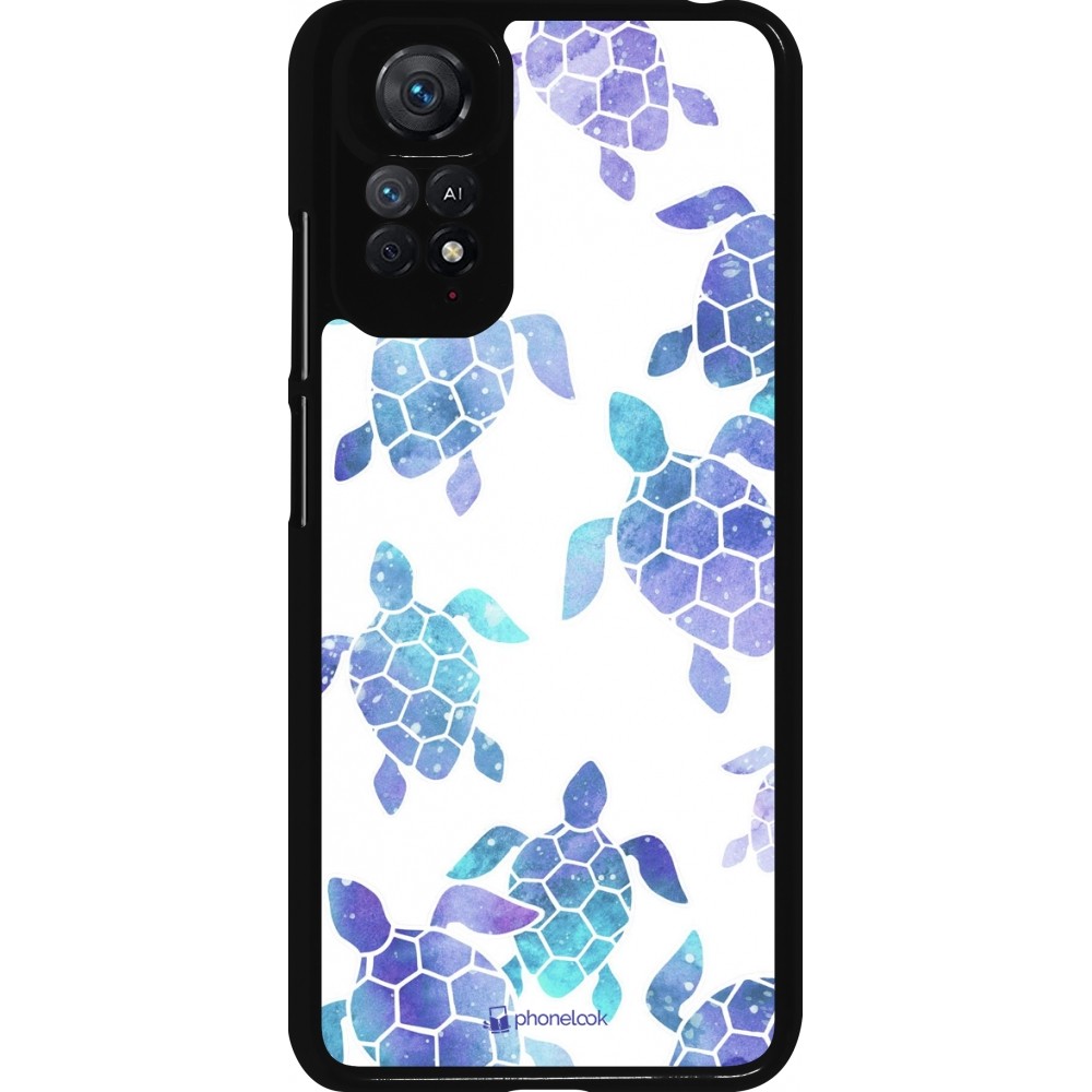 Coque Xiaomi Redmi Note 11 / 11S - Turtles pattern watercolor