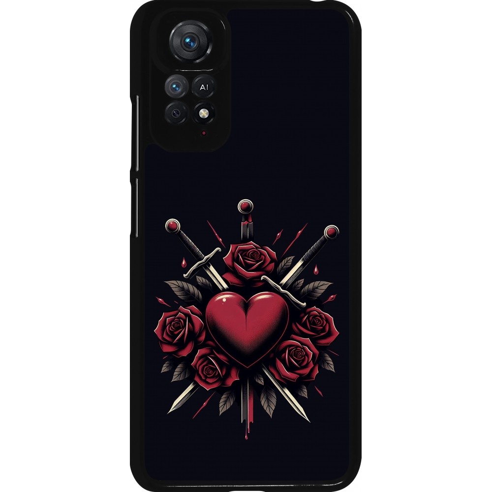 Coque Xiaomi Redmi Note 11 / 11S - Valentine 2024 gothic love
