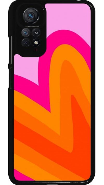 Coque Xiaomi Redmi Note 11 / 11S - Valentine 2024 heart gradient