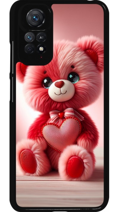 Coque Xiaomi Redmi Note 11 / 11S - Valentine 2024 Ourson rose