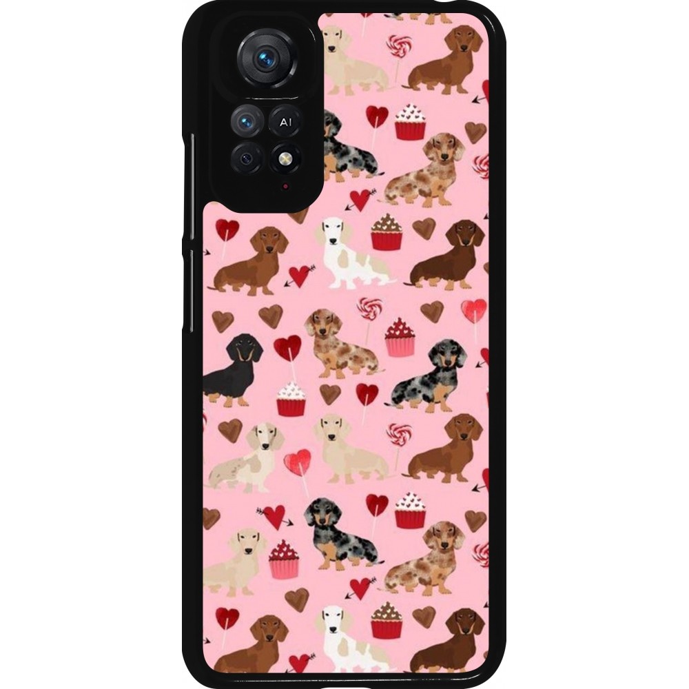 Xiaomi Redmi Note 11 / 11S Case Hülle - Valentine 2024 puppy love