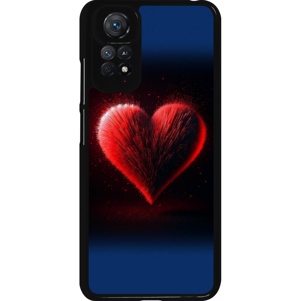 Coque Xiaomi Redmi Note 11 / 11S - Valentine 2025 coeur rouge