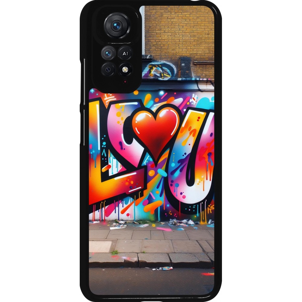 Coque Xiaomi Redmi Note 11 / 11S - Valentine 2025 Love U Tag