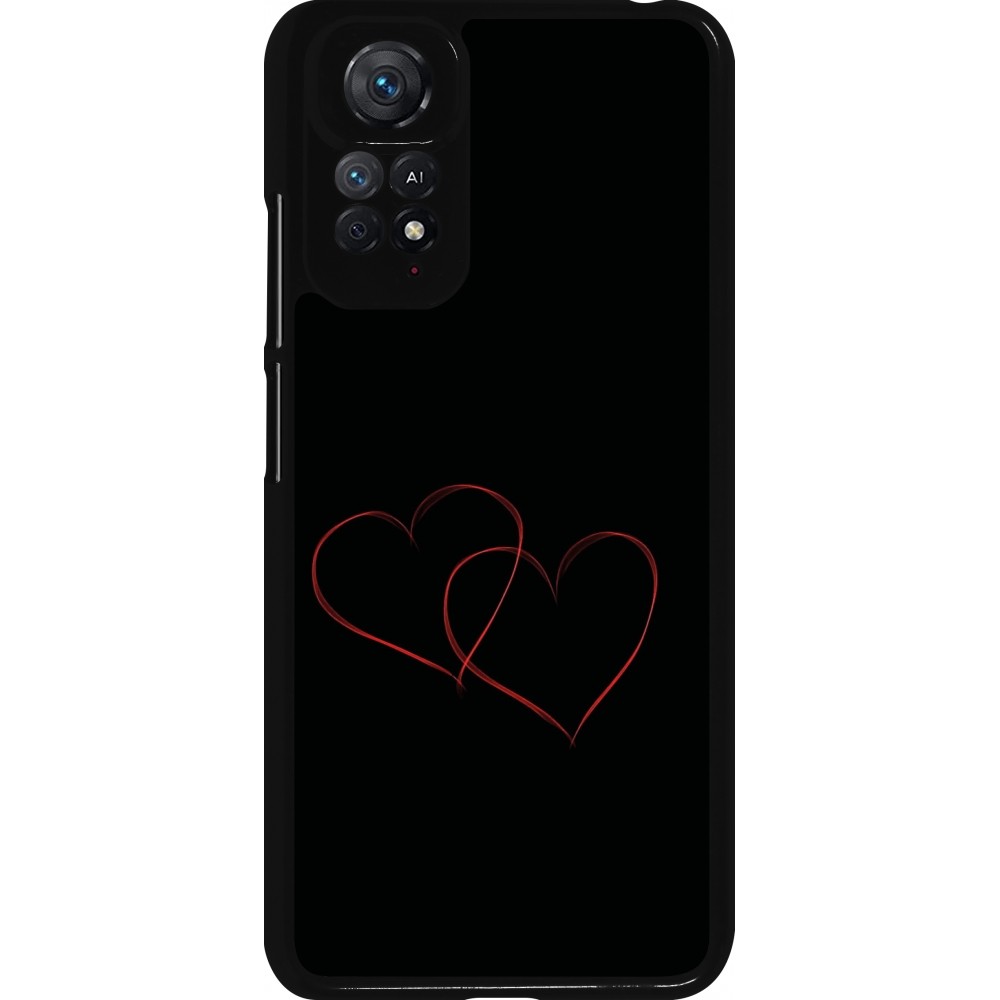 Xiaomi Redmi Note 11 / 11S Case Hülle - Valentine 2023 attached heart