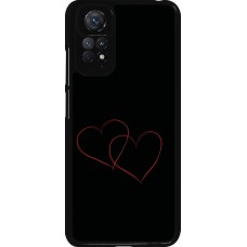 Xiaomi Redmi Note 11 / 11S Case Hülle - Valentine 2023 attached heart