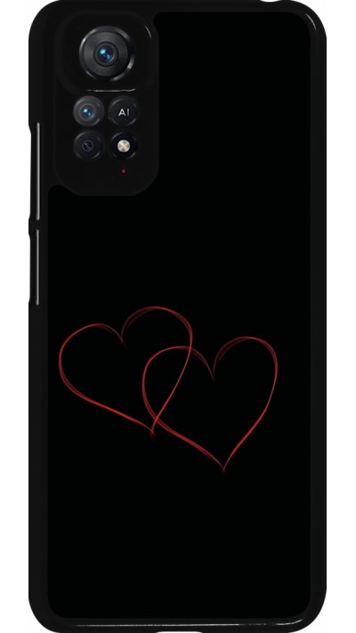 Coque Xiaomi Redmi Note 11 / 11S - Valentine 2023 attached heart