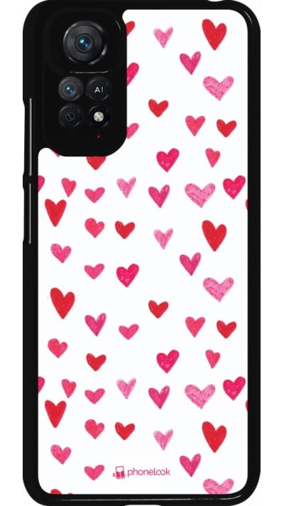 Coque Xiaomi Redmi Note 11 / 11S - Valentine 2022 Many pink hearts