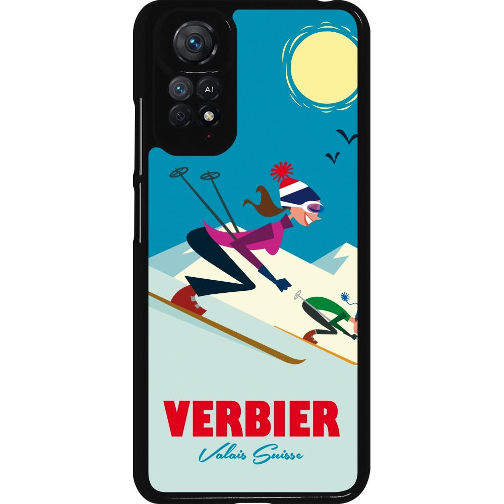 Coque Xiaomi Redmi Note 11 / 11S - Verbier Ski Downhill