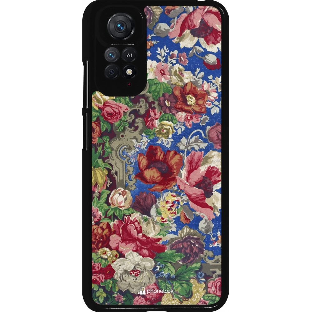 Xiaomi Redmi Note 11 / 11S Case Hülle - Vintage Art Flowers