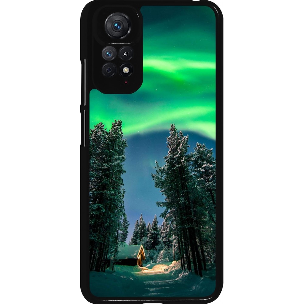 Xiaomi Redmi Note 11 / 11S Case Hülle - Winter 22 Northern Lights