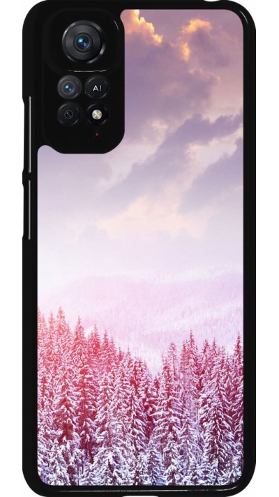 Coque Xiaomi Redmi Note 11 / 11S - Winter 22 Pink Forest
