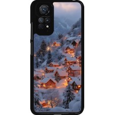 Coque Xiaomi Redmi Note 11 / 11S - Winter 25 Winter snowy village