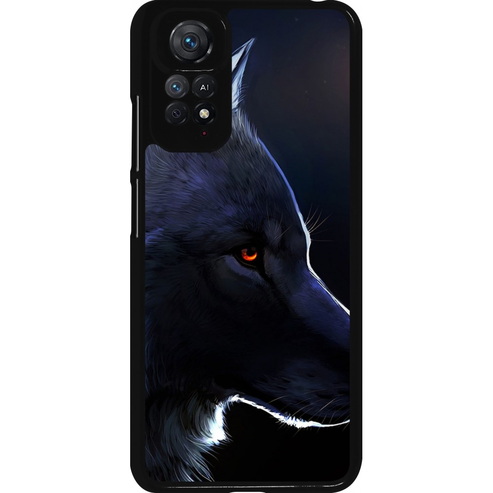 Xiaomi Redmi Note 11 / 11S Case Hülle - Wolf Shape