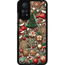 Xiaomi Redmi Note 11 / 11S Case Hülle - Weihnachten 2023 Mikromuster