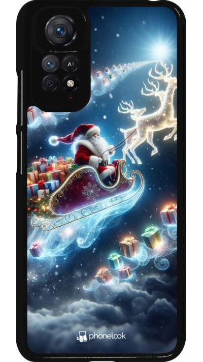 Coque Xiaomi Redmi Note 11 / 11S - Noël 2023 Père Noël enchanté