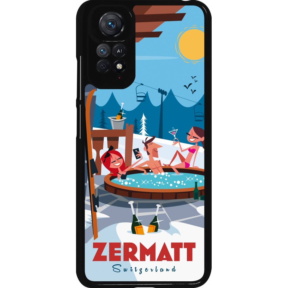 Xiaomi Redmi Note 11 / 11S Case Hülle - Zermatt Mountain Jacuzzi