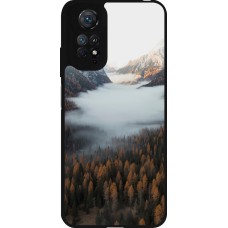 Coque Xiaomi Redmi Note 11 / 11S - Silicone rigide noir Autumn 22 forest lanscape