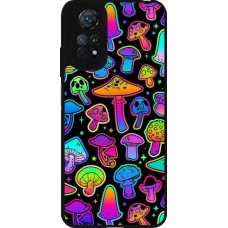 Xiaomi Redmi Note 11 / 11S Case Hülle - Silikon schwarz Autumn 2024 magic mushrooms