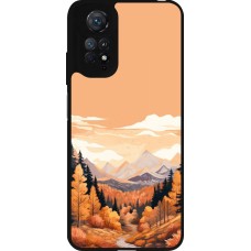 Coque Xiaomi Redmi Note 11 / 11S - Silicone rigide noir Autumn 25 Mountains