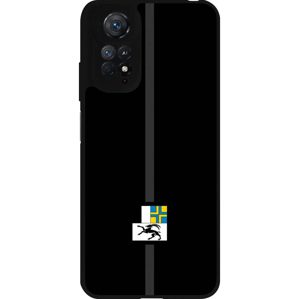 Xiaomi Redmi Note 11 / 11S Case Hülle - Silikon schwarz Kanton GR schwarz