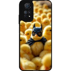 Coque Xiaomi Redmi Note 11 / 11S - Silicone rigide noir Easter 2026 Chicken Batman