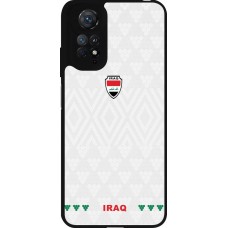 Coque Xiaomi Redmi Note 11 / 11S - Silicone rigide noir Maillot de football Irak 2026 personnalisable