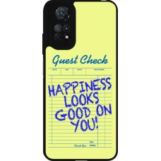 Coque Xiaomi Redmi Note 11 / 11S - Silicone rigide noir Guest check 2026