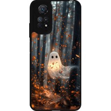 Xiaomi Redmi Note 11 / 11S Case Hülle - Silikon schwarz Halloween 2025 Ghost in the forest