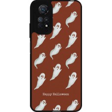 Xiaomi Redmi Note 11 / 11S Case Hülle - Silikon schwarz Halloween 2025 Pattern of ghosts
