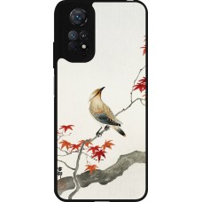 Coque Xiaomi Redmi Note 11 / 11S - Silicone rigide noir Japanese Bird