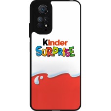 Coque Xiaomi Redmi Note 11 / 11S - Silicone rigide noir Kinder Surprise