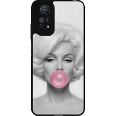 Xiaomi Redmi Note 11 / 11S Case Hülle - Silikon schwarz Marilyn Bubble